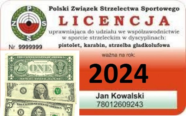 Informacja o składce członkowskiej oraz przedłużeniu licencji zawodniczej na rok 2024