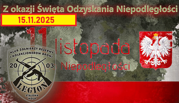 Zawody strzeleckie z okazji Narodowego Święta Niepodległości