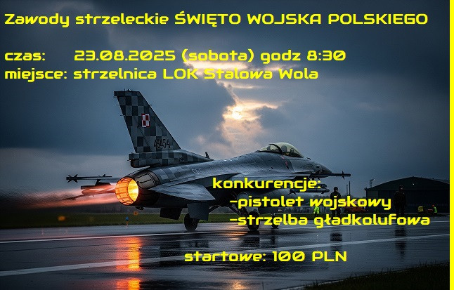 Zawody strzeleckie Święto Wojska Polskiego 2025